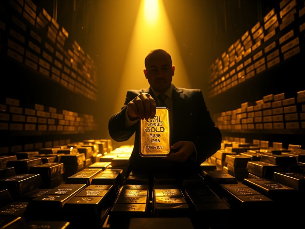 Gold surges above $3,000 for the first time as investors seek a haven from Trump tariffs