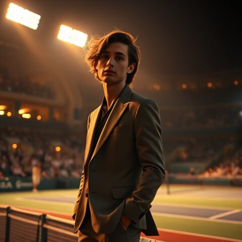 Timothée Chalamet, Kylie and Kendall Jenner attend BNP Paribas Open third round