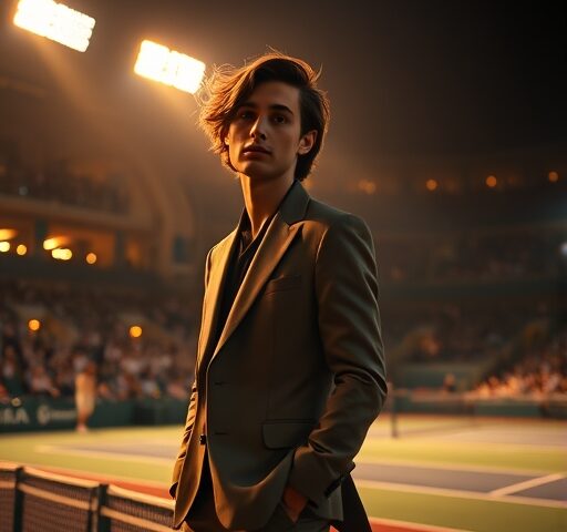 Timothée Chalamet, Kylie and Kendall Jenner attend BNP Paribas Open third round