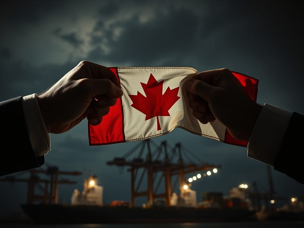 The U.S.-Canada trade war could signal a shift in economic ties, experts say